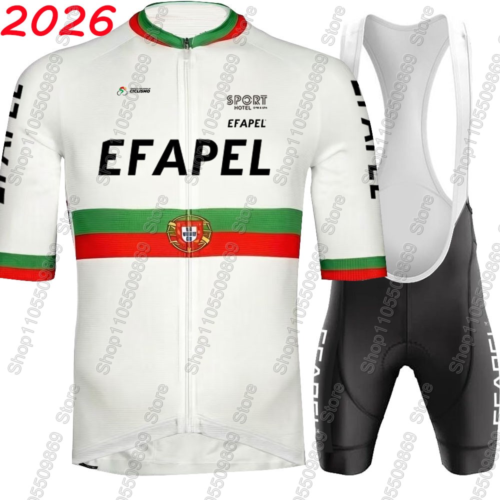 Cycling Commute Shorts - Portugal 2026 Efapel Team Cycling Jersey