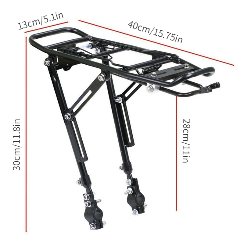 1PC Alloy Rear Bicycle  Rack C - Cycling Commute Bag 评论和价格
