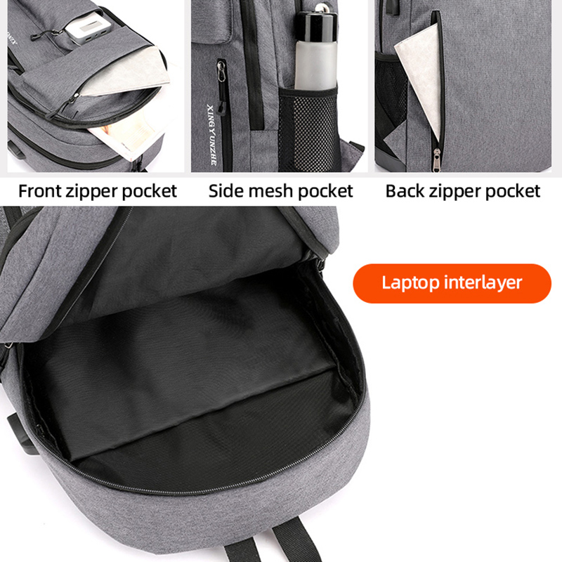 Men Women USB Charging Backpac - Cycling Commuter Backpack Laptop 评论和价格