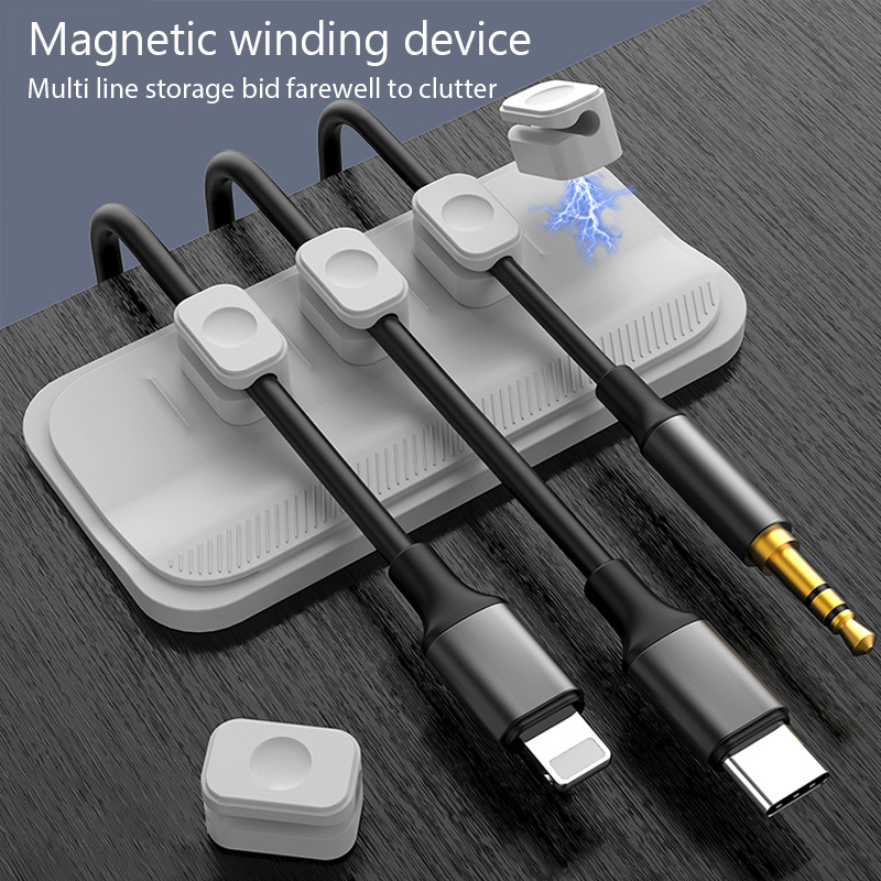 Cable Organizer Magnetic Cable - Cable Lock Flexible 评论和价格