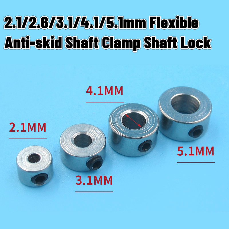 5pcs Metal 2.1mm/2.6mm/3.1mm/4 - Cable Lock Flexible 评论和价格