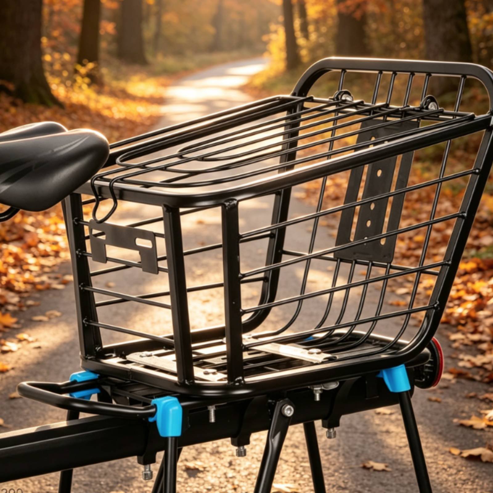 Folding Rear Bike Basket Folda - Cycling Commuter 评论和价格