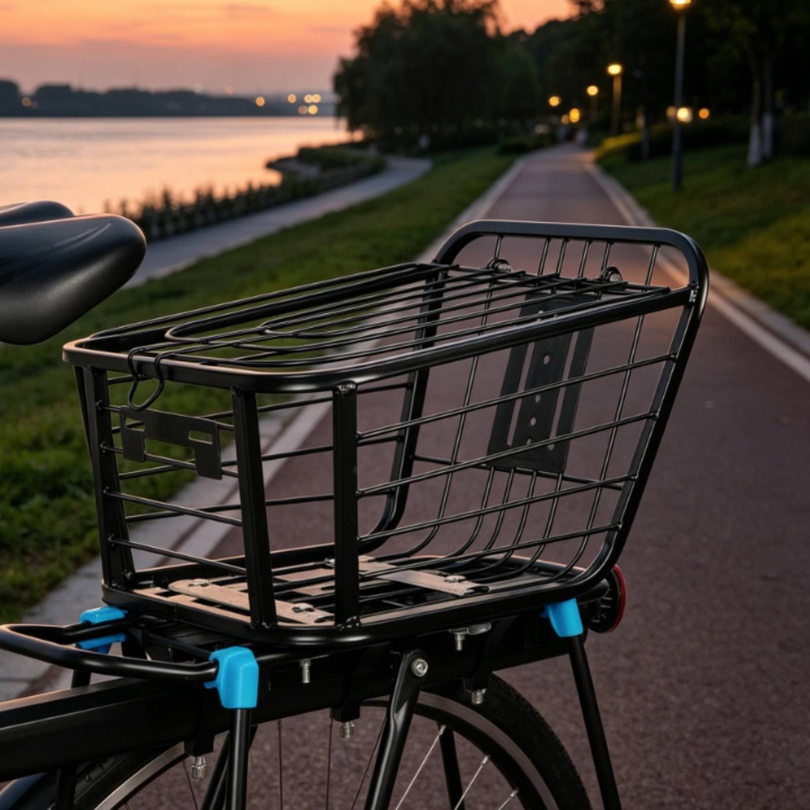 Folding Rear Bike Basket Folda - Cycling Commuter 评论和价格