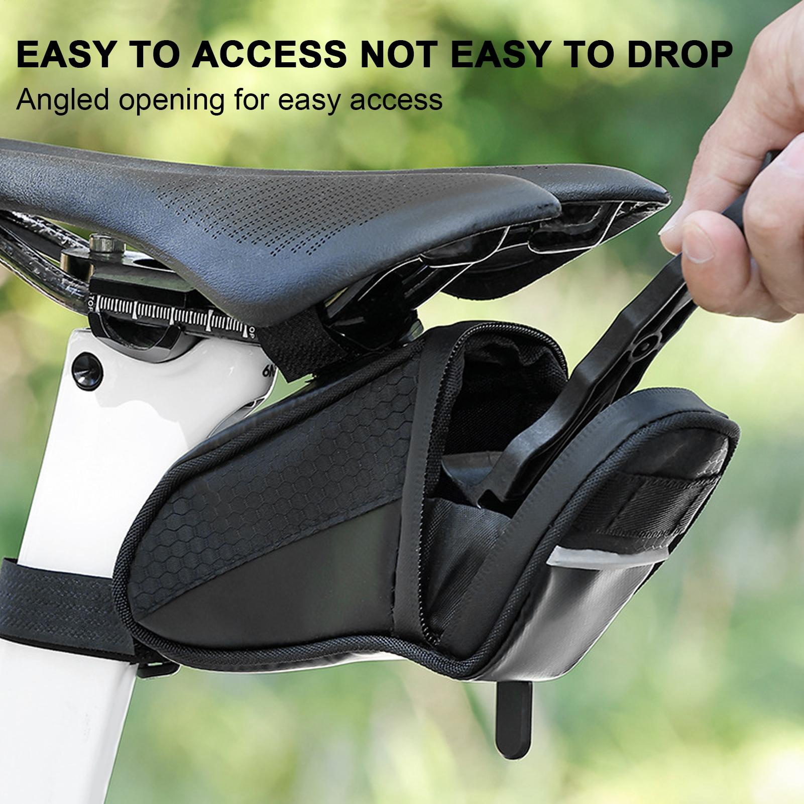 Large Zipper Pouch Bike Bag Wa - Saddle Bag Under Seat 评论和价格