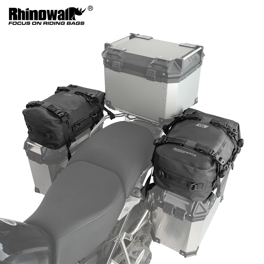 Rhinowalk Motorcycle Box Top P - Panniers Waterproof Rear 评论和价格