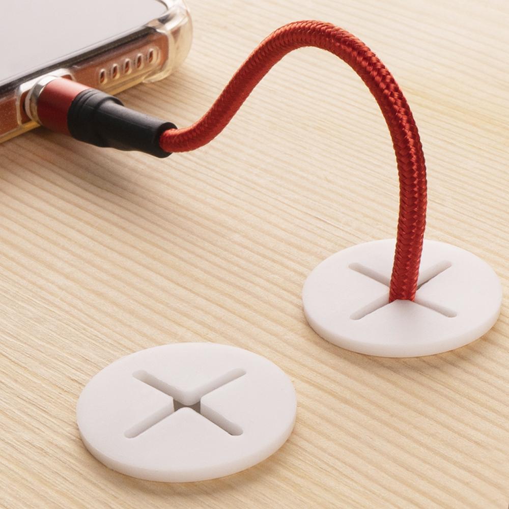 14pcs Desk Cord Grommet, Flexi - Cable Lock Flexible 评论和价格