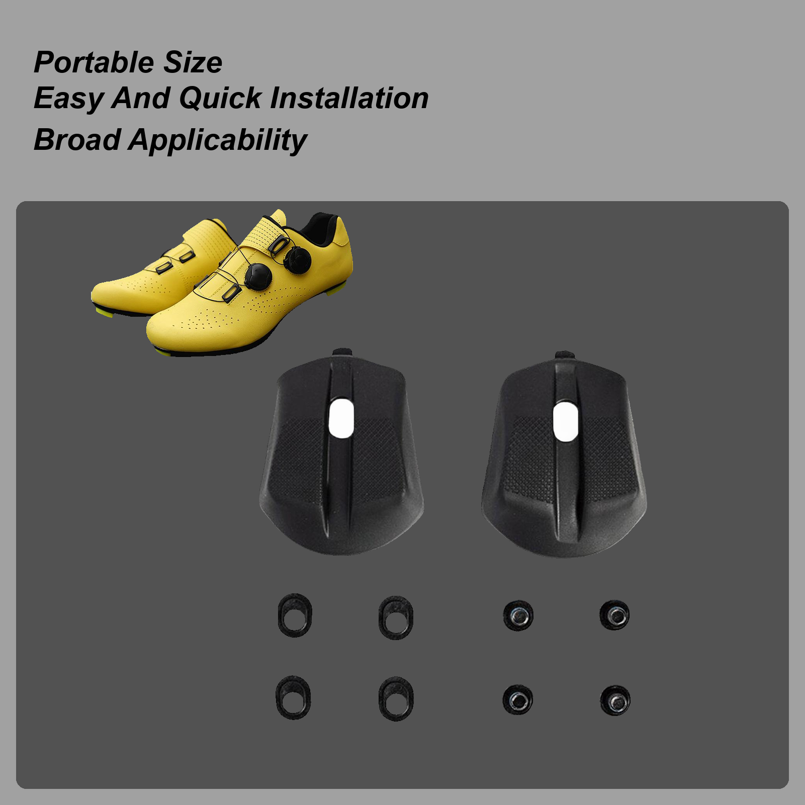 Heel Pad Bike Shoe Heel Pad St - Cycling Commute Training 评论和价格